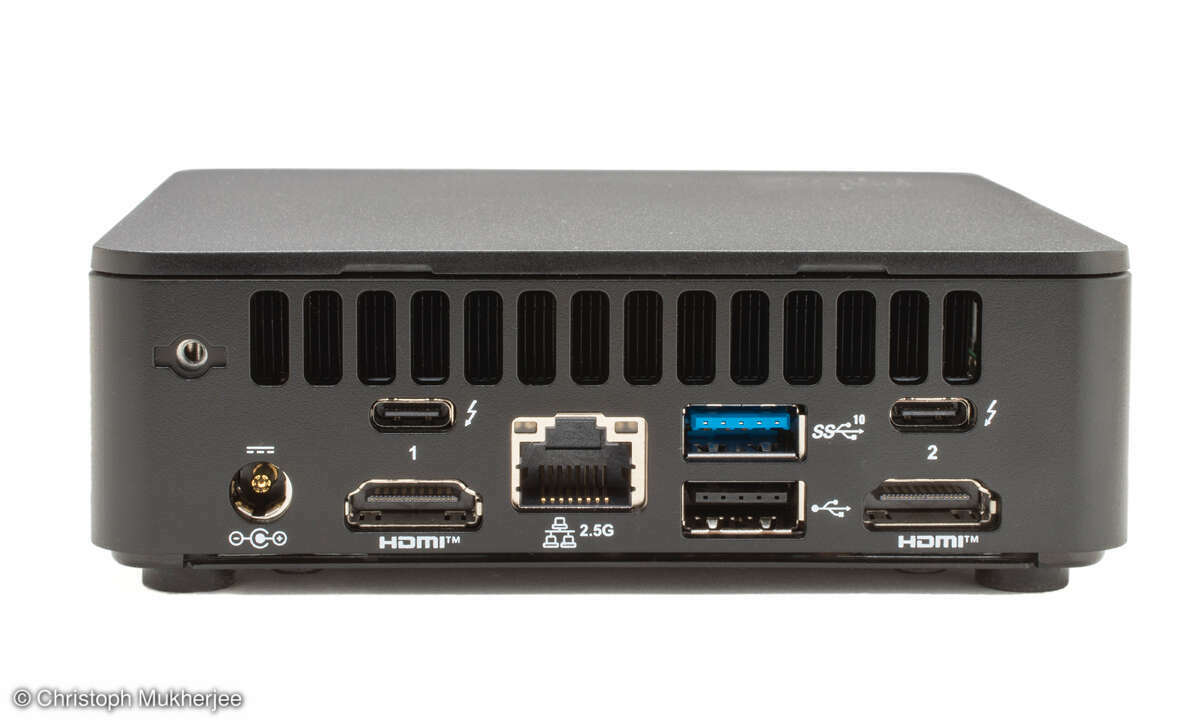 Intel NUC 13 Pro im Test: Anschluesse