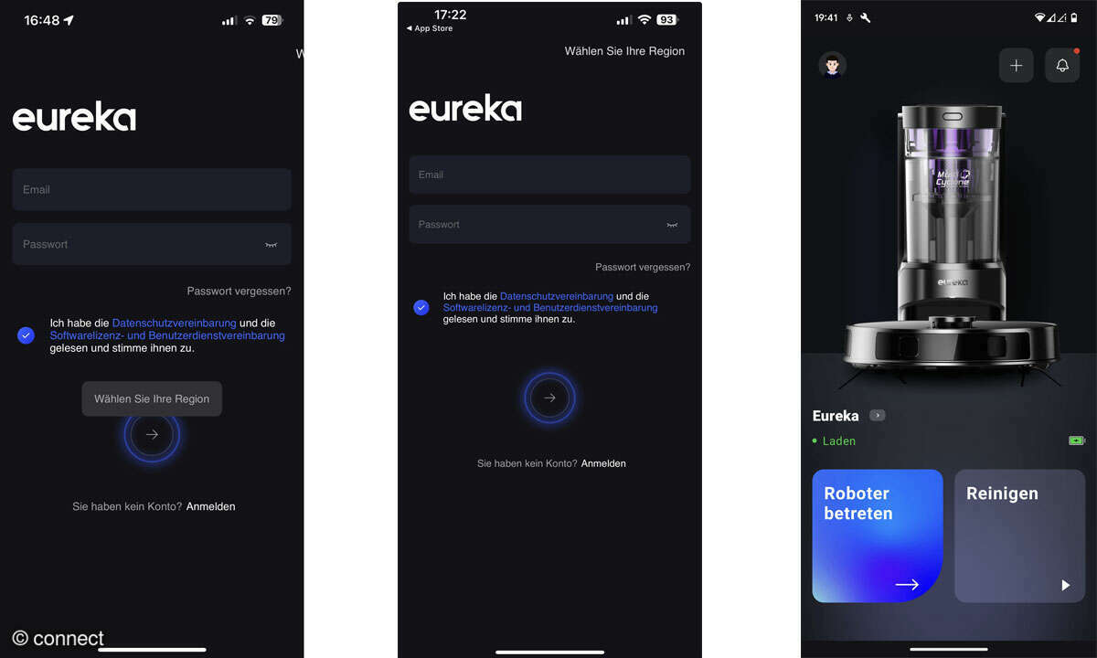 Eureka-E10s-iOS-Screens