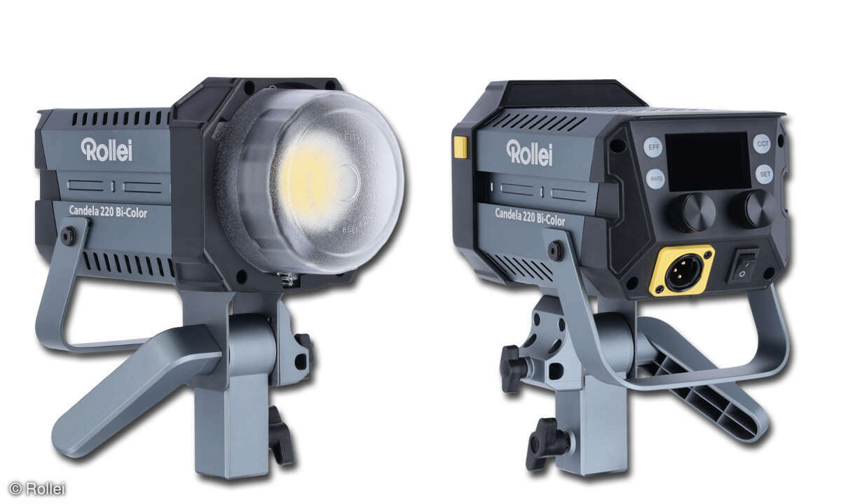 Mit den LED-Dauerleuchten der Candela-Serie will Rollei Fotografen und Filmer erreichen, die Mobilität schätzen. 