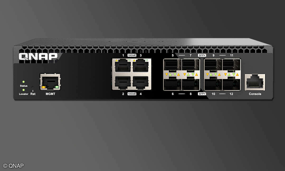 QNAPs neuer Managed Switch für kleine Netzwerke.