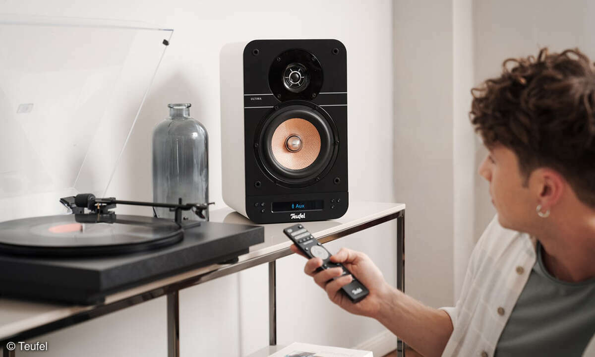Teufel Ultima 25 aktiv white lifestyle