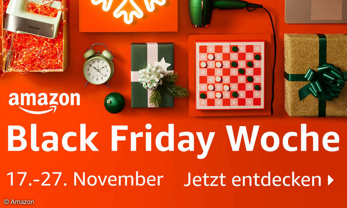 Amazon lässt zur Black Week zehn Tage lang die Preise purzeln.