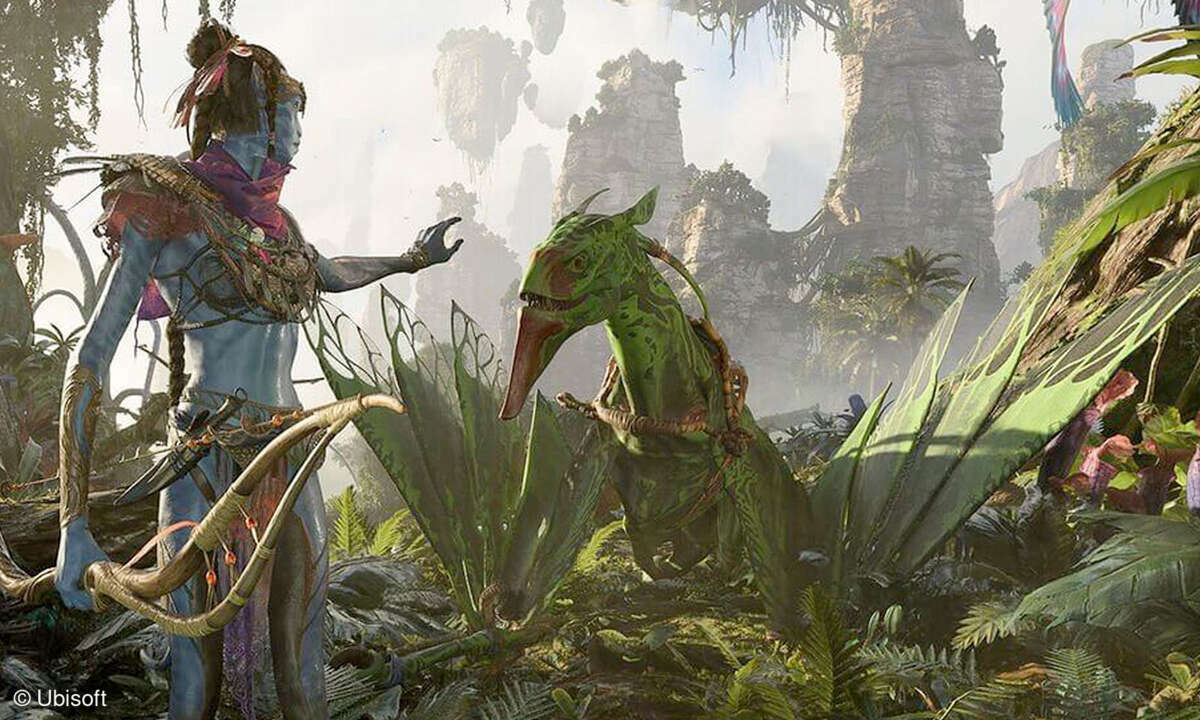 Spätestens mit dem eigenen Flugtier ist das Erkunden der Open World ein absoluter Schmaus.
