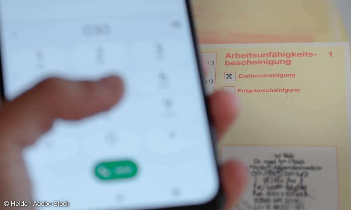 Die telefonische Krankschreibung ist ab sofort wieder möglich.