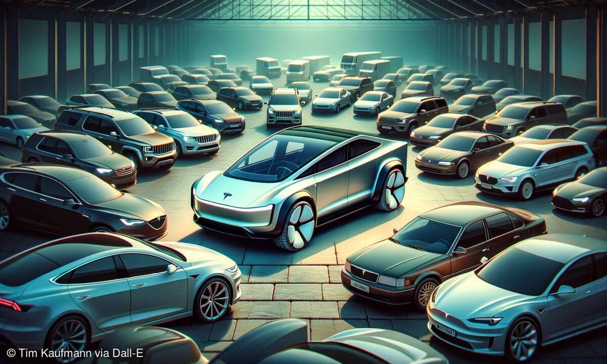 Teslas Cybertruck sorgt für Aufsehen, aber nicht hier.