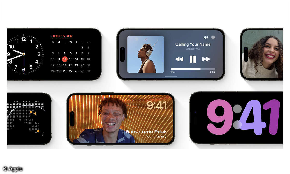 Das Stand-by-Feature verwandelt den Bildschirm des iPhones in ein Smart-Display.