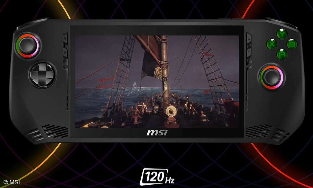 Der Markt der Gaming-Handhelds bekommt Zuwachs von MSI.