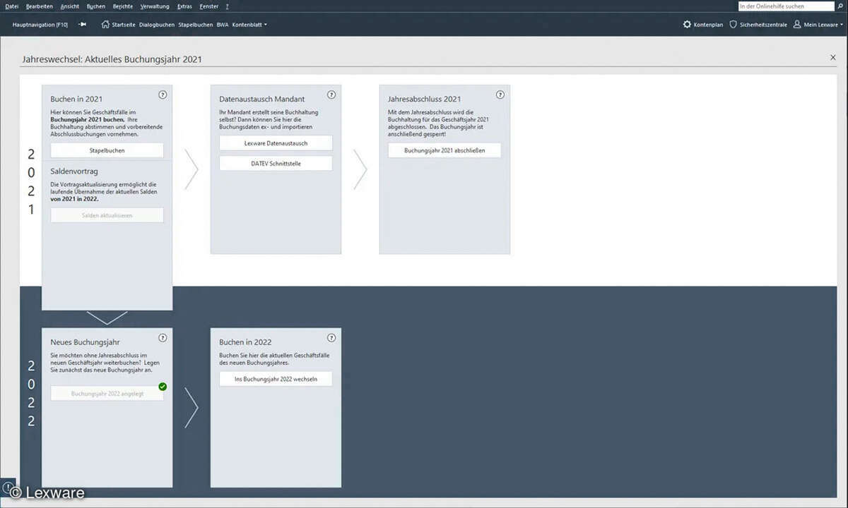Online_Lexware-Buchhaltung_Screenshot_Prozesse
