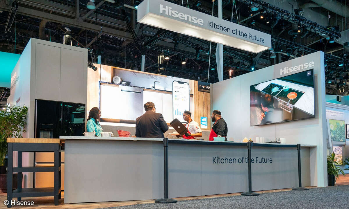 Hisense Küche der Zukunft auf der CES 2024