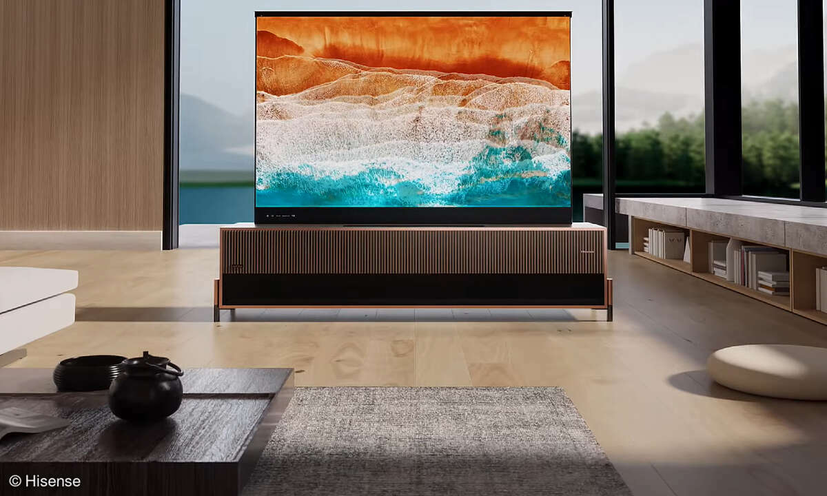 CES 2024 Hisense Laser-TVs