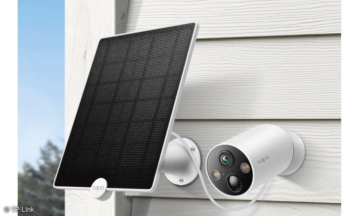 Tapo C425 im Test: Kamera mit Solarpanel