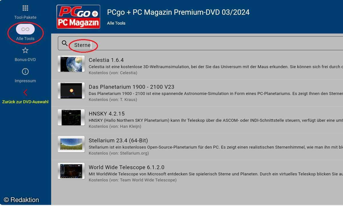 Online-DVD-Alle-Tools-Suche