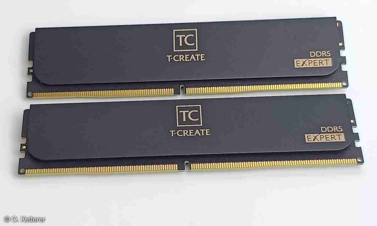 Teamgroup T-Create Expert Speicher im Test: DDR5 RAM für Creative