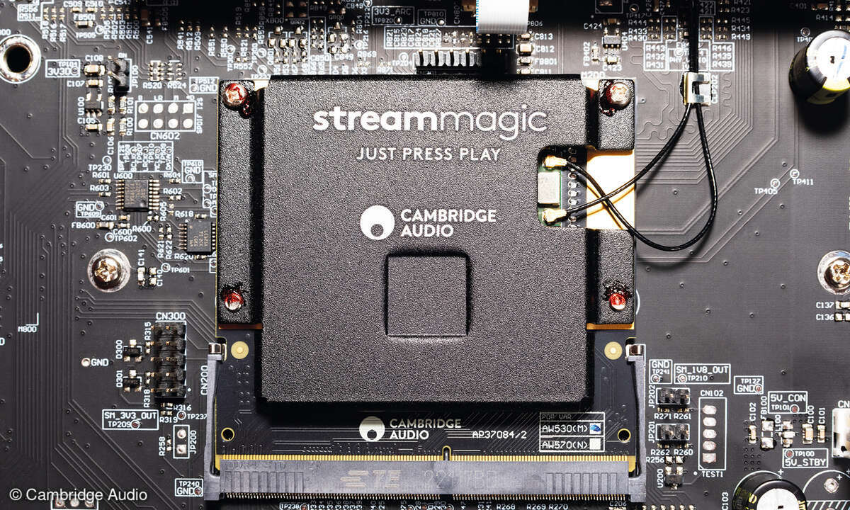 Cambridge Audio CXN100 Interior StreamMagic