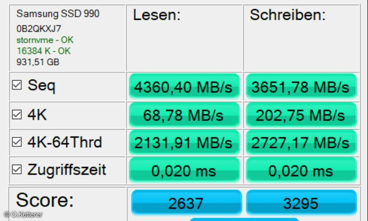 Samsung 990 Evo NVMe SSD