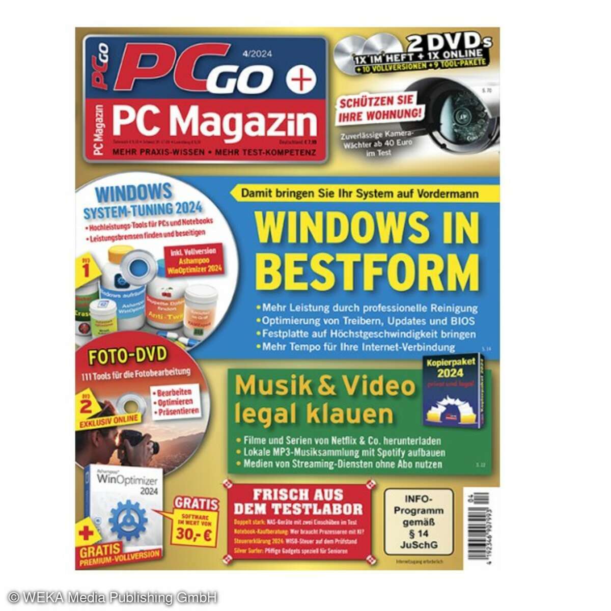webseite drucken safari PCgo + PC Magazin Premium: 04/2024