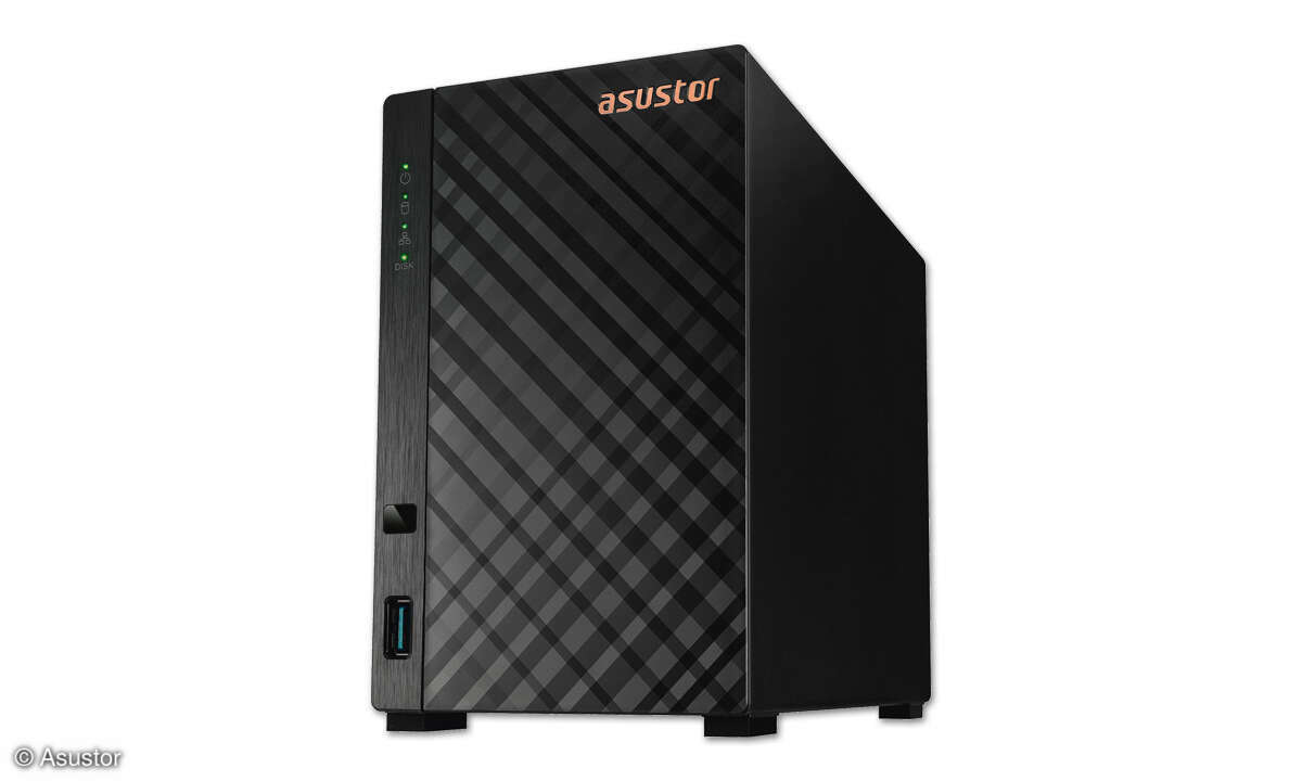 2-Bay-NAS: Asustor AS1102T im Test