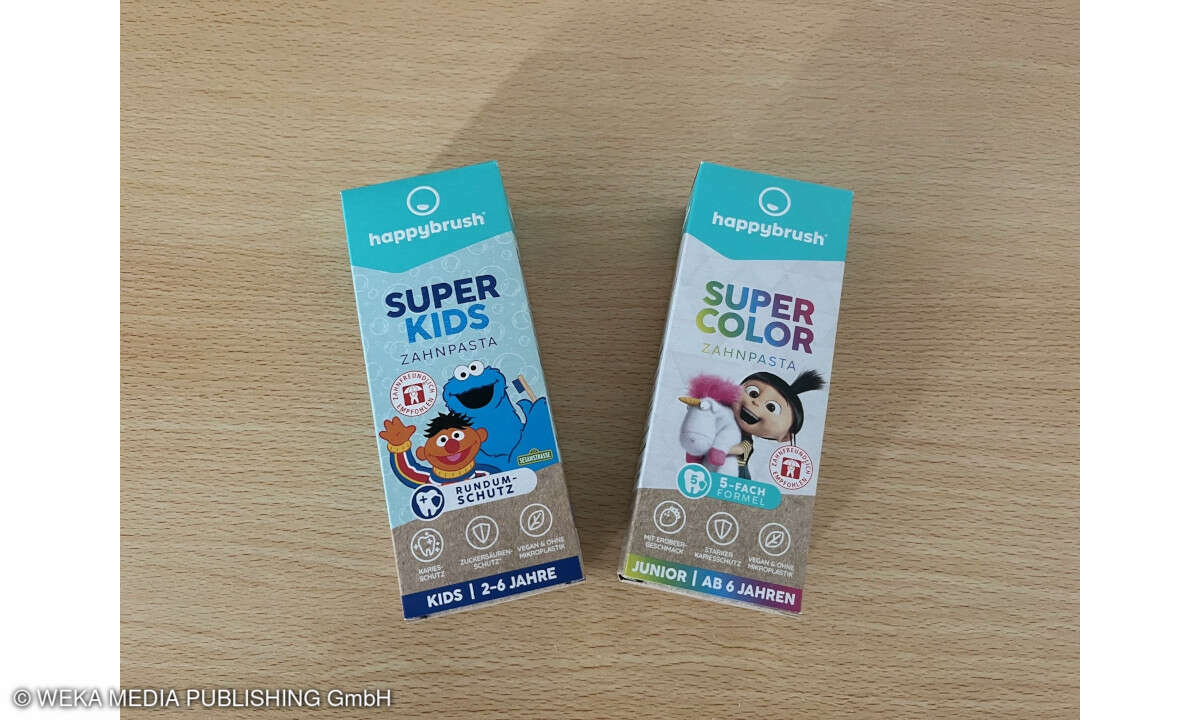 Zahnpaste Kinder Happybrush