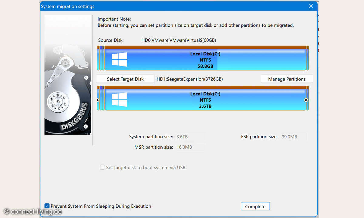 Windows auf neuen PC umziehen