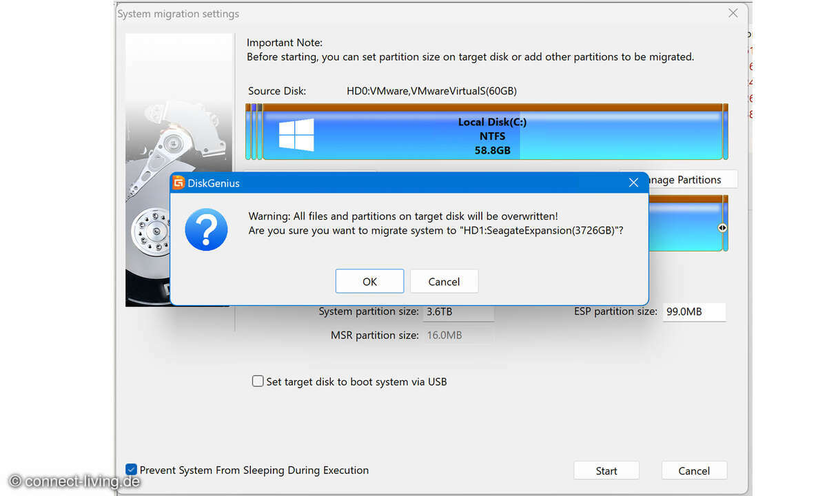 Windows auf neuen PC umziehen