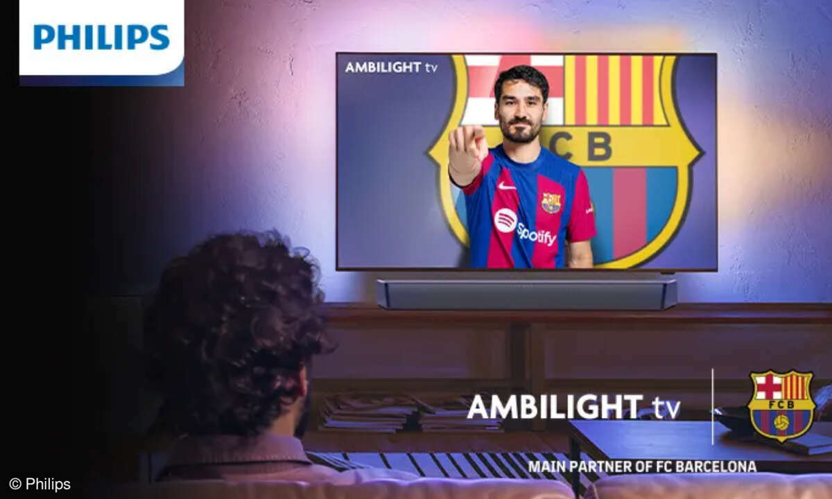 Philips Ambilight TV FC Barcelona Gewinnspiel