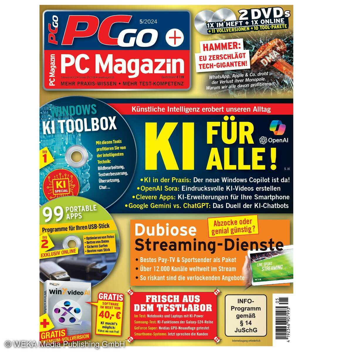 webseite drucken safari PCgo + PC Magazin 05 / 2024