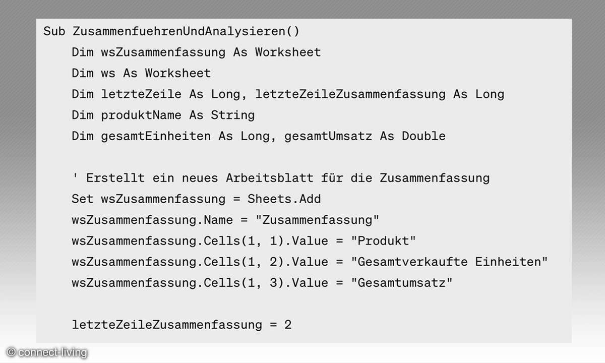MS Excel mit ChatGPT nutzen - Screenshot VBA Scripts erstellen