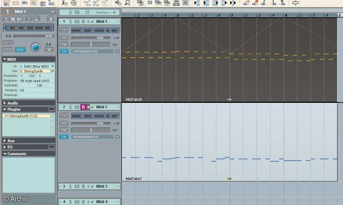Musik am PC: Magix Samplitude 10