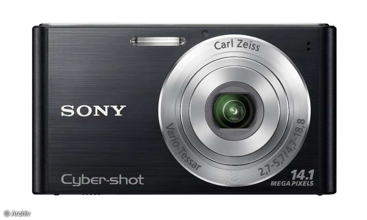 Sony Cybershot DSC-W320 Front