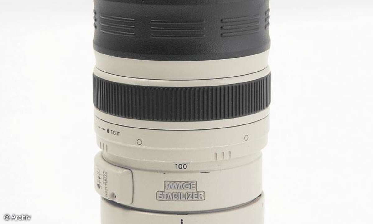 Canon EF 4,5-5,6/100-400 mm L IS USM an Canon EOS 450D