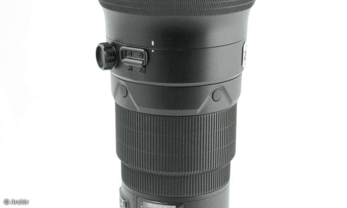 Nikon AF-S Nikkor 2,8/400 mm VR D IF-ED an Nikon D300