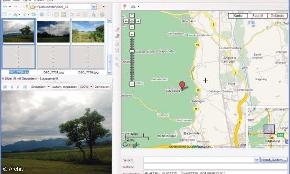 Foto-Verortung