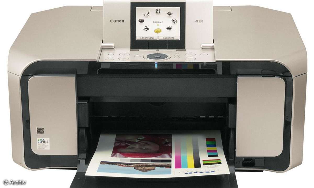 Canon Pixma MP970 Vorderseite
