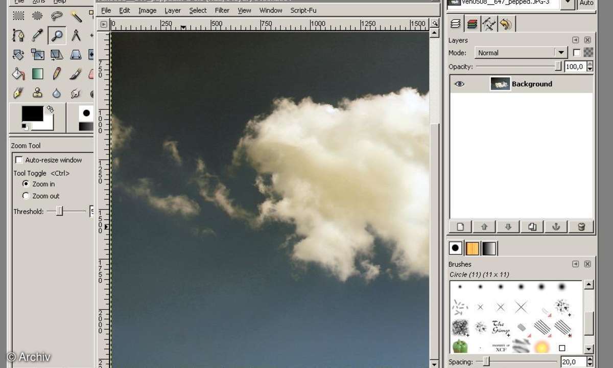Bildbearbeitung: GIMPshop for Windows