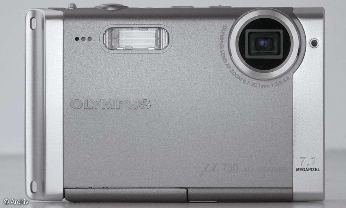 Olympus µ-Digital 730 Vorderseite