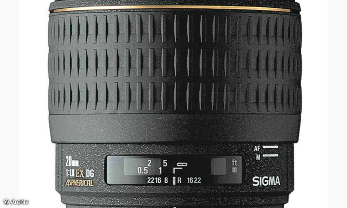 Sigma EX 1,8/20 mm DG Asph. RF