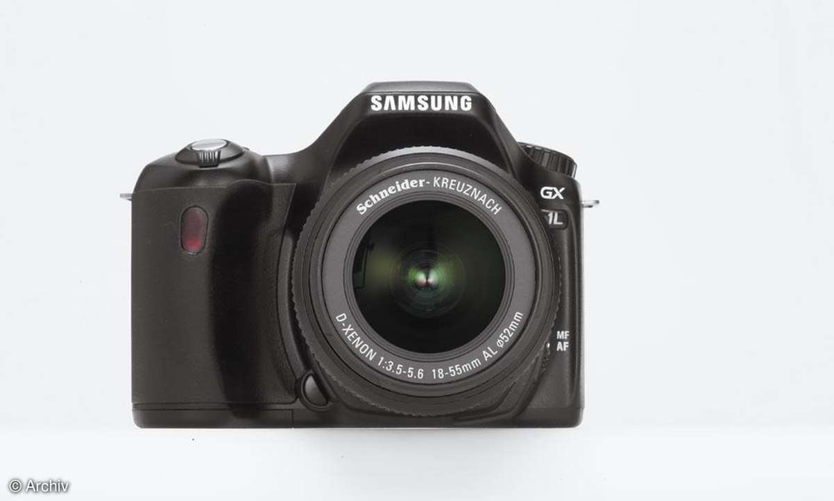 Samsung GX-1L Rückseite/Display
