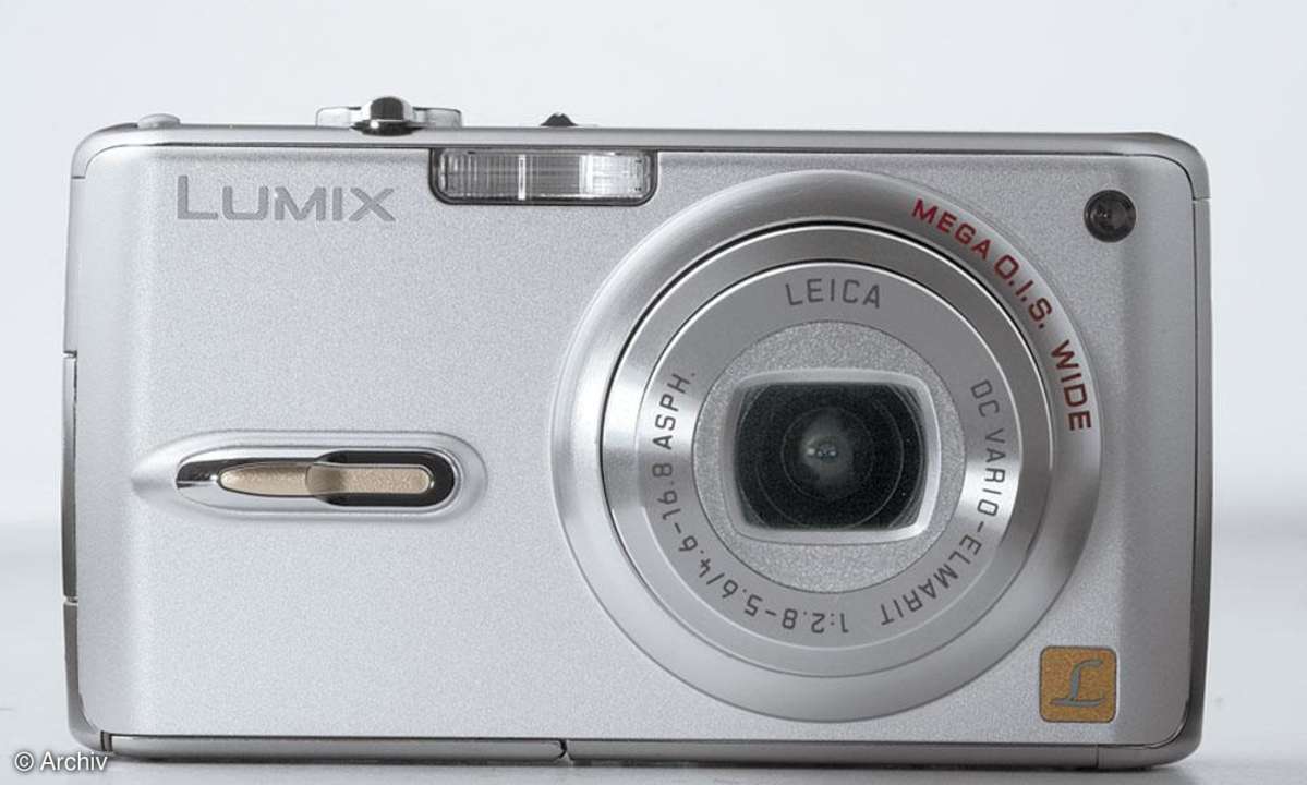 Panasonic Lumix DMC-FX07 Vorderseite