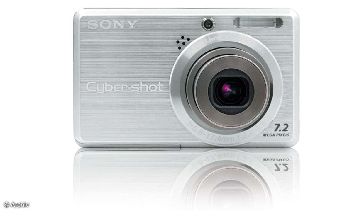 Sony Cybershot DSC-S750 Vorderseite