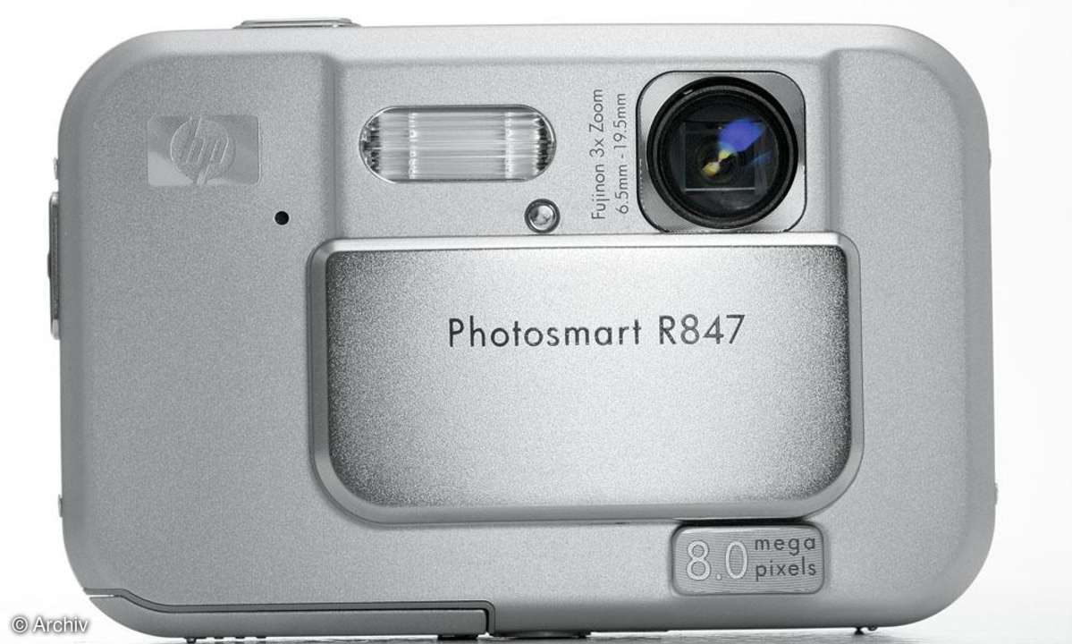 HP Photosmart R847 Vorderseite