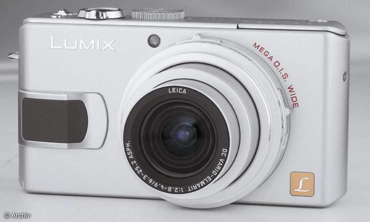 Panasonic Lumix DMC-LX2 Vorderseite