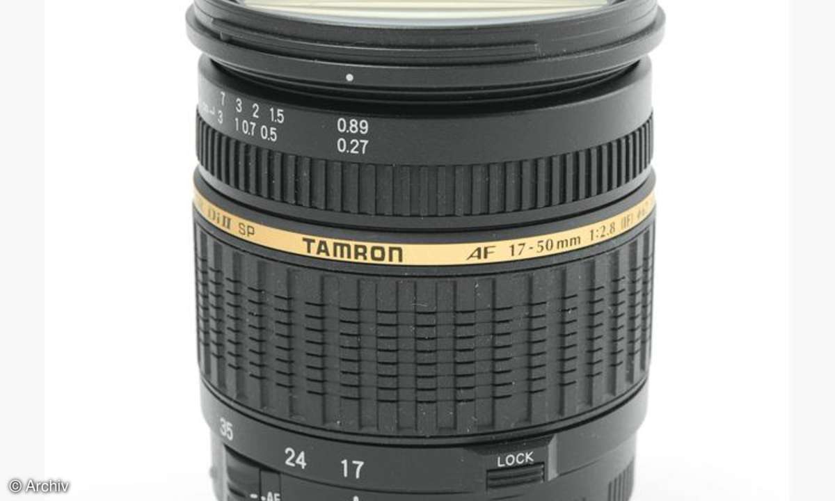 Tamron AF 2,8/17-50 mm SP XR Di II LD IF Asph. an Canon EOS 450D