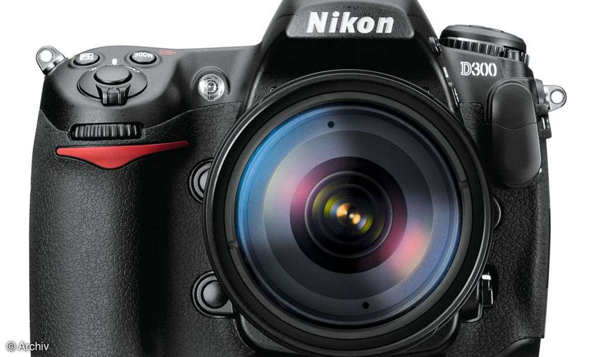 Nikon D300 Vorderseite