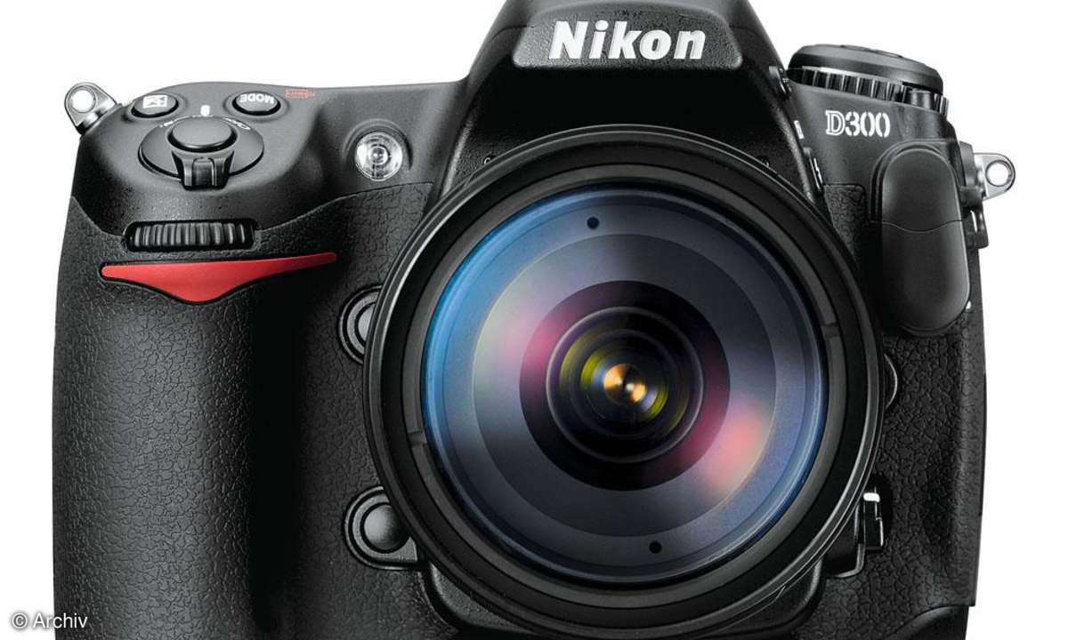 Nikon D300 Vorderseite