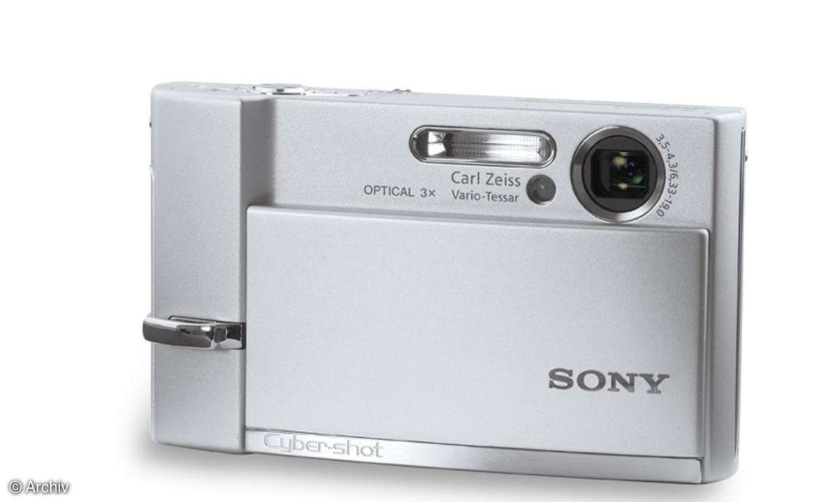 Sony Cybershot DSC-T30 Vorderseite
