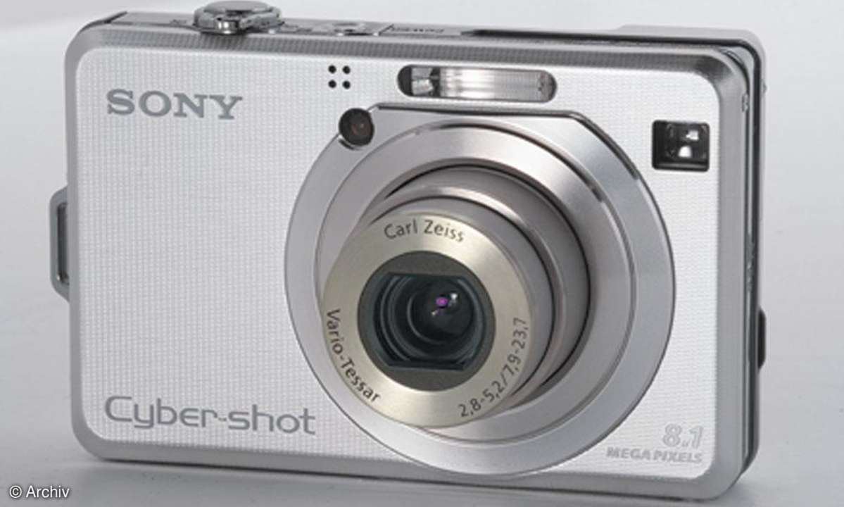 Sony Cybershot W100 Vorderansicht