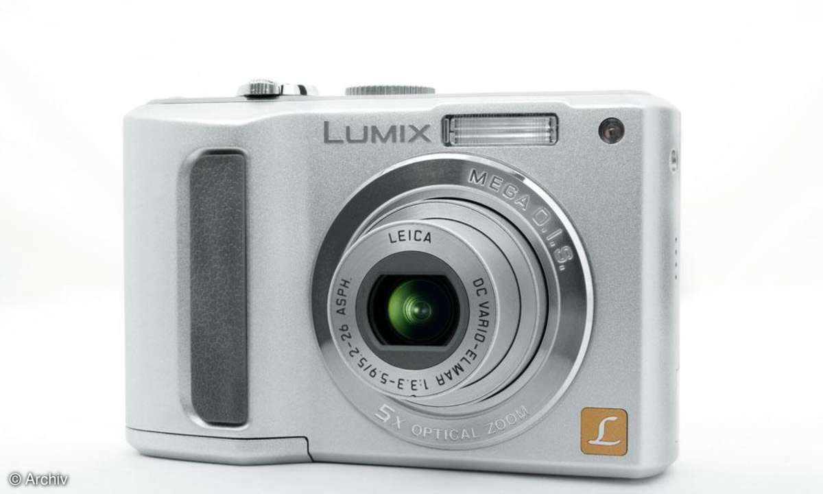 Panasonic Lumix DMC-LZ8 Vorderseite