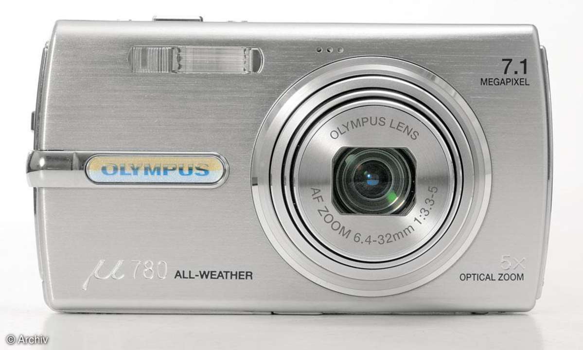 Olympus µ-digital 780 frontal