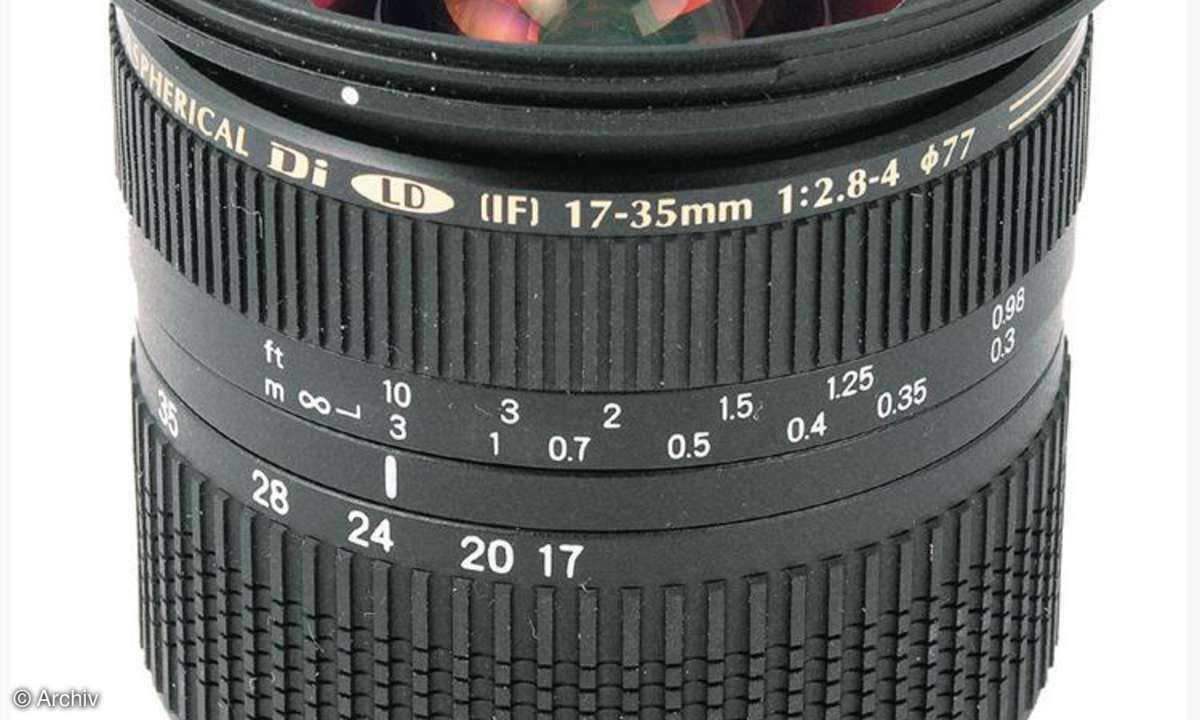 Tamron AF 2,8-4/17-35 mm SP Di LD IF Asph. Macro an Canon EOS 450D