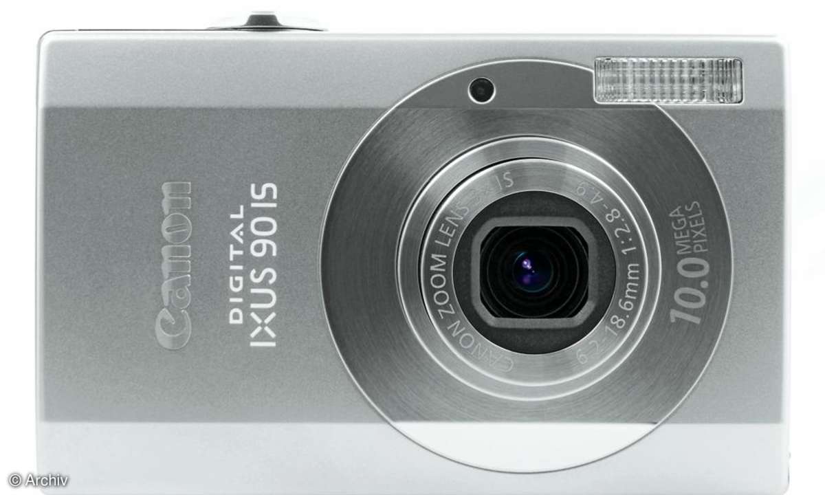 Canon Ixus 90IS Vorderseite